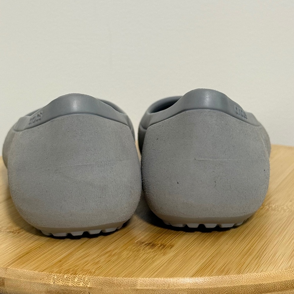 Crocs Mammoth Lined Flats Women's Size 8 Gray Soft Uppers Faux Fur‎ Insoles - Picture 4 of 8